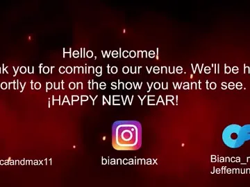 bianca_and_maxwell — Freechat on Chaturbate