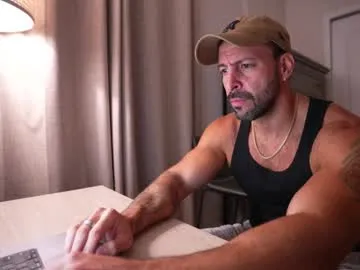 brucestryker — hang and jerk w Bruce clothes off at goal [998 tokens left] #muscle #hairy #bi #bigcock #daddy #cum