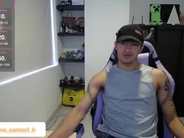 bruno_santos1 — Current Goal: Bounce Ass + Spanks Hard at 35 tokens -- Next Goal: Sexy dance -- Welcome my world, I hope you enjoy me a lot, my favorite patterns 17/33/66/99 #new #smoke #muscle #lovense #bigcock