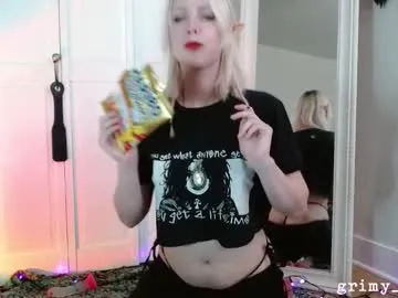 grimy_girlie — cum hang out with me <3 // GOAL: panties off, bush out [500 tokens left] #goth #lush #pierced #smalltits #hairy