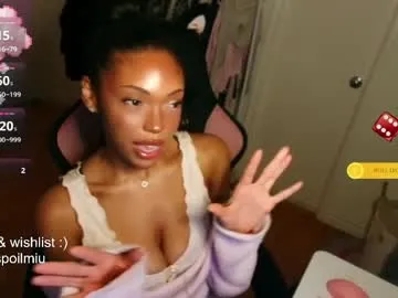 mew2wo — happy may =) pvt open no pretip today<3 100/120/160/200tkn triggers special #lovense patterns<3 #ebony #ass #bigboobs #findom