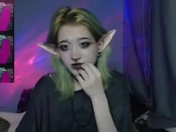 milten_trish — GOAL: show tits+ rub tits [141 tokens remaining] your green princess is here again) #anime #18 #teen #goth #skinny