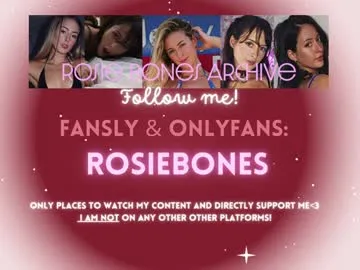 rosiebones on Chaturbate