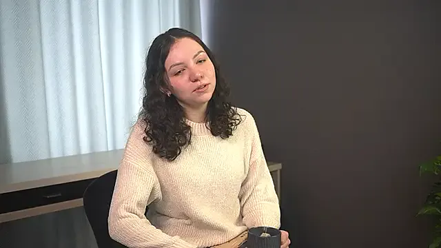 SiuApplonie — eye contact +  lick lips