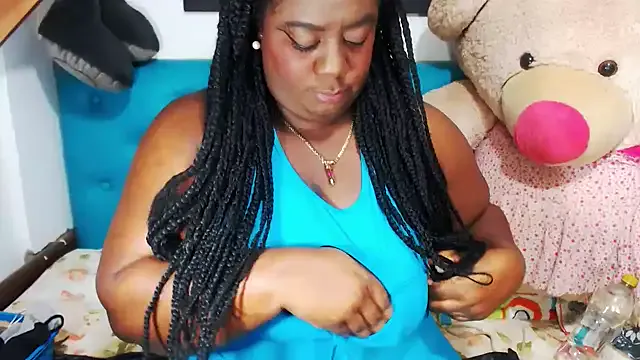 XNASTYEBONYXXX — SQUIRT FINGERING MILKY PUSSY 